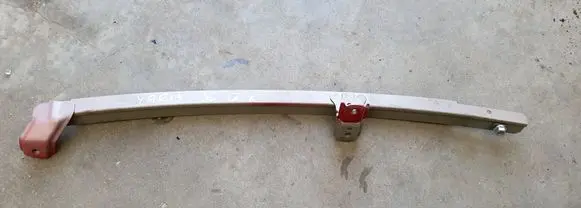 Toyota Yaris Rear door windshield rail 2146830RL