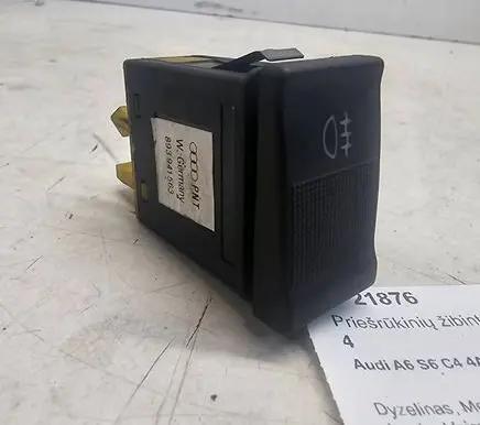 Audi A6 S6 C4 4A Fog light switch 893941563