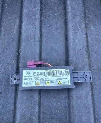 Mercedes-Benz S W222 Air conditioning/heating control unit A2228350049 Y3962007