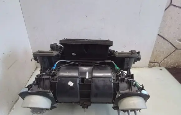 Interior heater climate box assembly