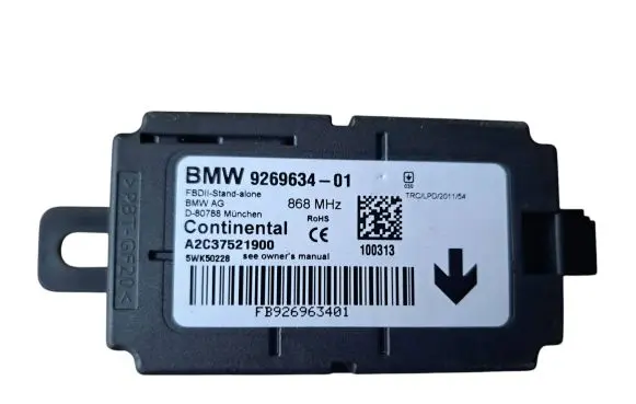 BMW 1 F20 F21 Alarm control unit/module 926963401