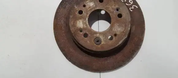 Honda CR-V Rear brake disc neventiliuojamas