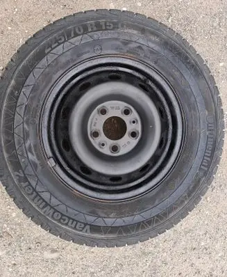 Fiat Ducato R15 spare wheel 