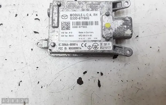 Mazda 6 Engine control unit/module G33D67Y80G