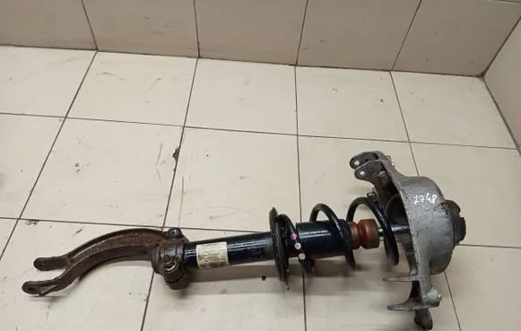 Audi A4 S4 B8 8K Front shock absorber with coil spring 8T0413031AF