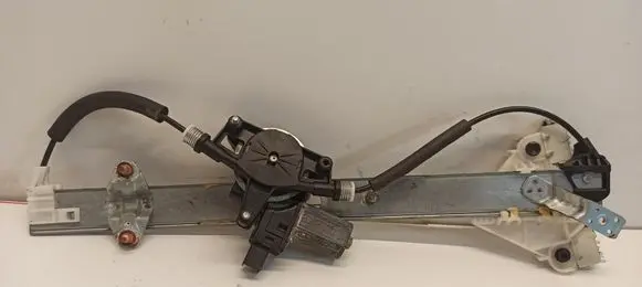 Rear window lifting mechanism without motor
