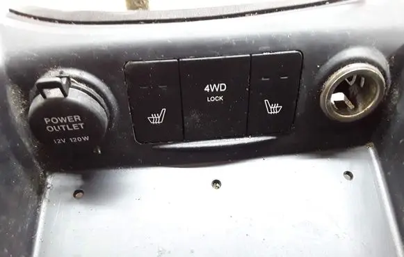 Hyundai Santa Fe Seat heating switch 846152B000