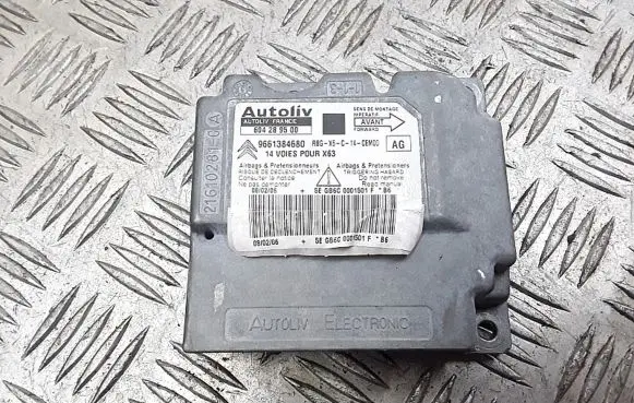 Citroen C6 Airbag control unit/module 9661384680