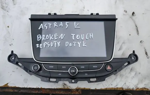 Opel Astra K Screen/display/small screen 39042448