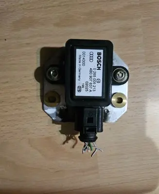 Audi A6 Allroad C5 ESP acceleration yaw rate sensor 4B0907637A