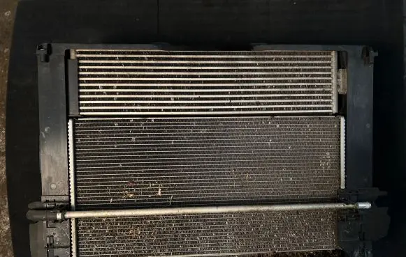 BMW 5 F10 F11 Radiator set 8509743 7603625