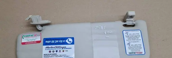 Fiat 500 Sun visor 