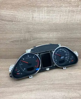 Audi A6 S6 C6 4F Speedometer (instrument cluster) 5550007301 KMH
