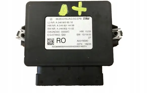 Mercedes-Benz B W246 W242 Hand brake control module A2469008516