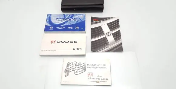 Dodge Nitro Owners service history hand book 