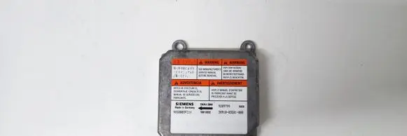 Opel Agila A Airbag control unit/module 3891083E01000 9209799 5WK42898