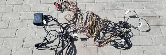 Audi A6 S6 C5 4B Parking sensor (PDC) wiring loom 4D0919283 601711