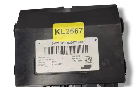BMW 3 F30 F35 F31 Air conditioning/heating control unit 929678101 E1062005 9296781