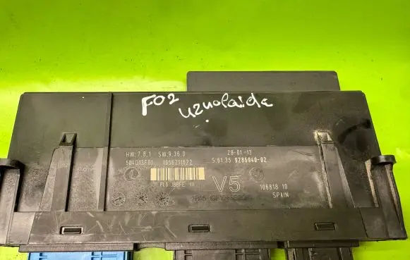 BMW 7 F01 F02 F03 F04 Comfort/convenience module 9286940 1956211622
