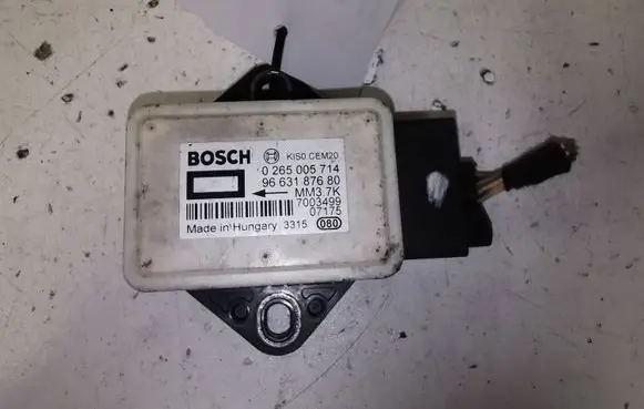 Citroen C5 ESP acceleration yaw rate sensor 0265005714 9663187680
