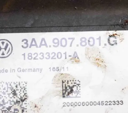 Audi Q3 8U Rear brake EMF control unit/module 3AA907801G