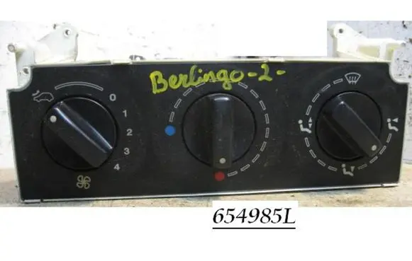 Peugeot Partner Climate control unit 654985L