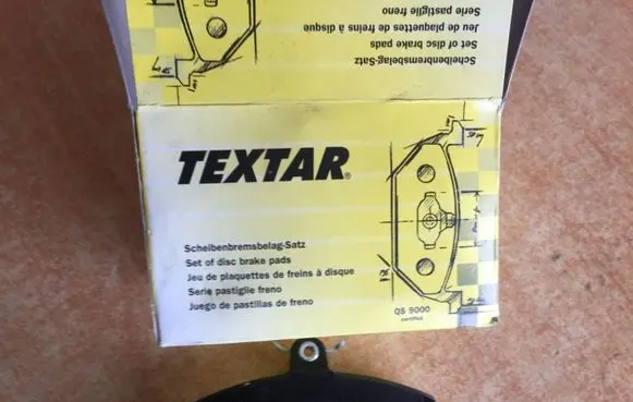 Lancia Y10 Brake pads (front) 2083317125 90R01140171