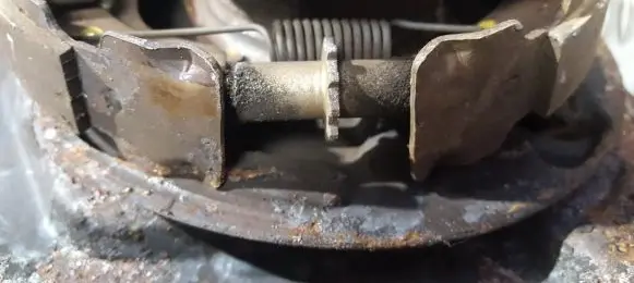 Toyota Avensis T250 Handbrake/parking brake pads 
