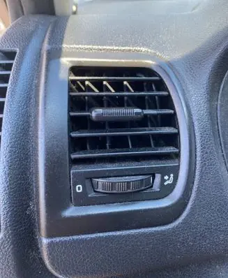 Skoda Fabia Mk2 (5J) Dashboard side air vent grill/cover trim