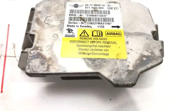 Airbag deployment crash/impact sensor
