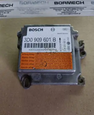 Volkswagen Touareg I Airbag control unit/module 3D0909601B
