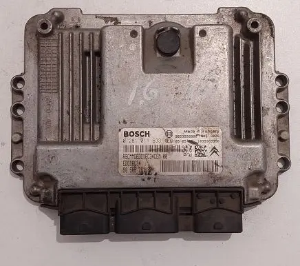 Peugeot 407 Engine control unit/module 9658576180 0281011633 9653958980