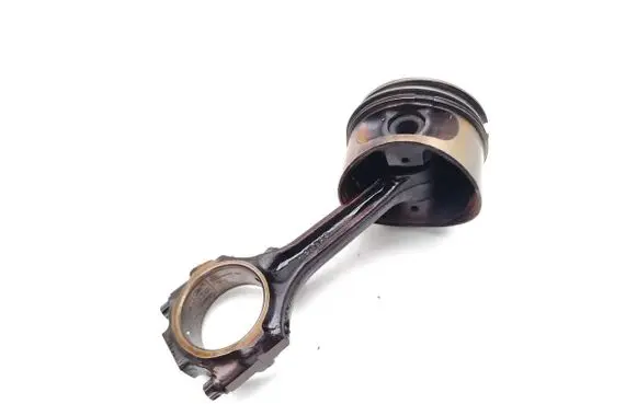 Piston with connecting rod