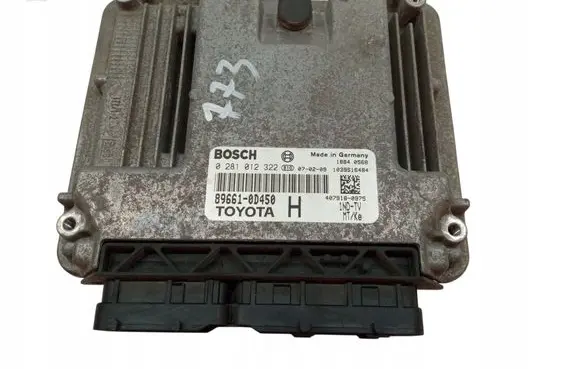 Toyota Yaris Engine control unit/module 0281012322