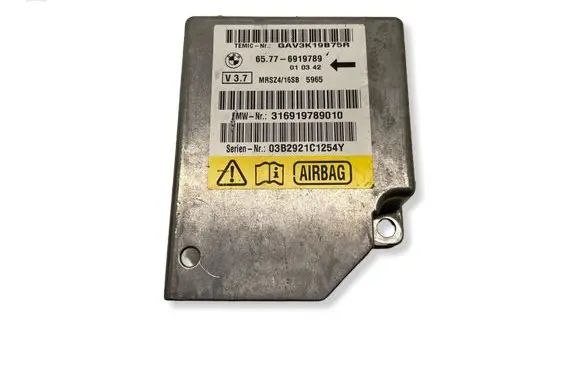 BMW 5 E39 Airbag control unit/module 6919789 316919789010 03B2921C1254Y
