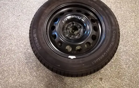 Peugeot 508 R16 spare wheel 