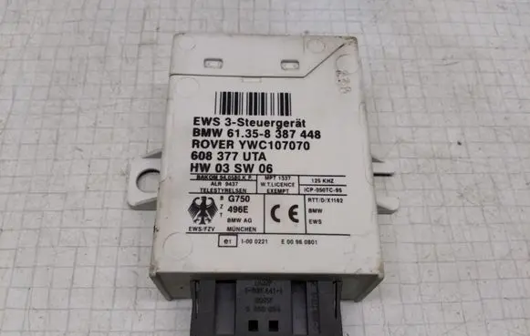 BMW 3 E46 Immobilizer control unit/module 61358387448