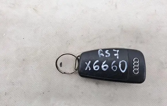 Audi A6 S6 C8 4K Ignition key/card 4F0837220R