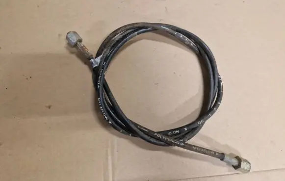 Volkswagen Golf I Convertible roof line/pipe/hose 155871794