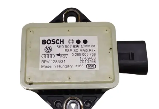 Audi Q5 SQ5 ESP acceleration yaw rate sensor 8K0907637C