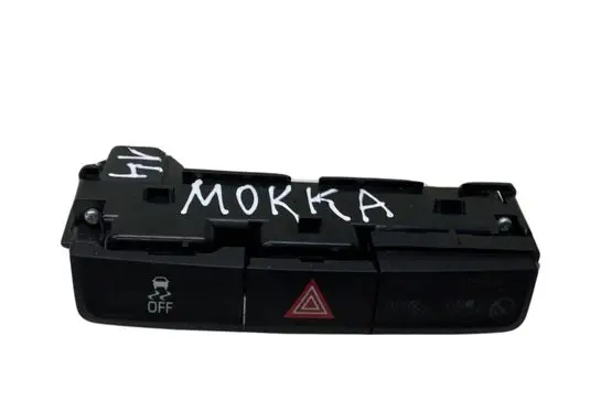 Opel Mokka Hazard light switch 95016183