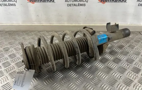 Front shock absorber with coil spring