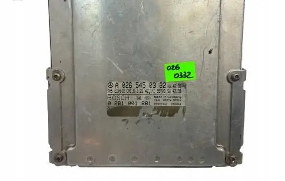 Mercedes-Benz C W202 Engine control unit/module ECU A0265450332