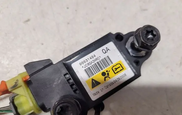 Chevrolet Captiva Airbag deployment crash/impact sensor 6035023 96631484 JC8QA3HRC