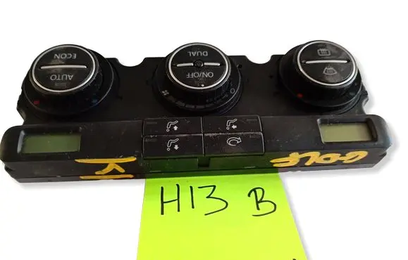 Volkswagen Golf V Climate control unit 1234566
