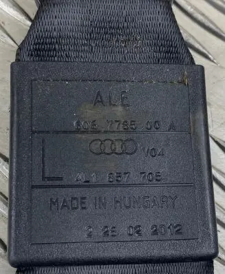 Audi Q7 4L Front seatbelt 4L1857705