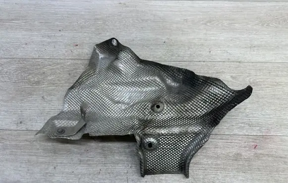 Porsche Macan (95B) Heat shield in engine bay 95B399545