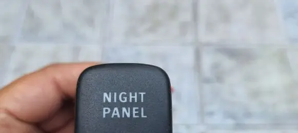 Panel lighting control switch