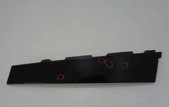 Citroen C3 Front door glass trim molding 9813248480