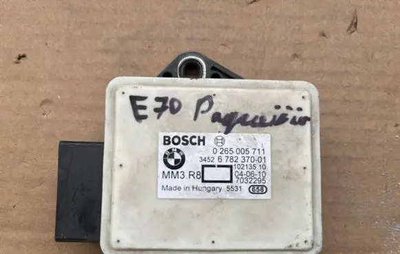 BMW 5 E60 E61 ESP acceleration yaw rate sensor 0265005711 7032295 6782370